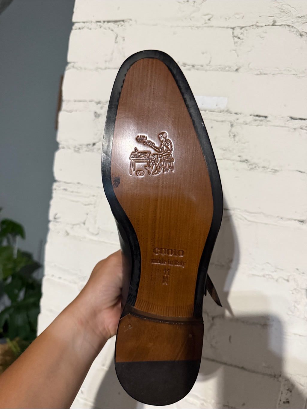 Men's Leather Dress Shoe - Brown